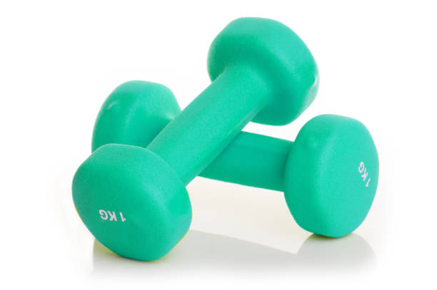 istock fitness dumbbells isolated on white 822153964