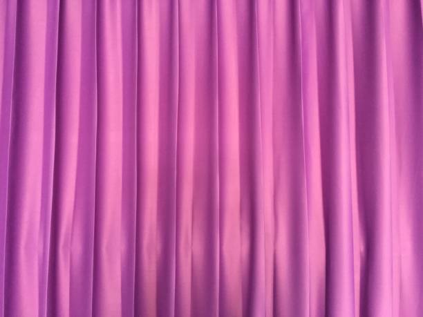 istock Purple curtain background 822229860