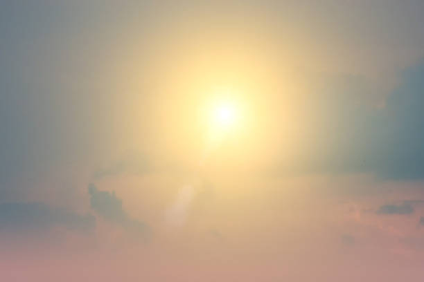 istock Beautiful light from the nature at sunset every day. 822241682