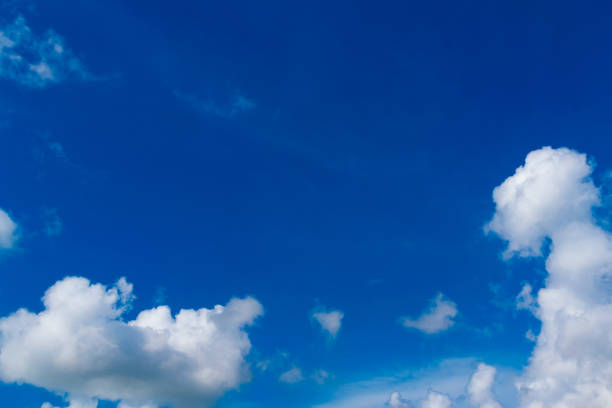 istock The sky is a small cloud floating in the sky. 822244916