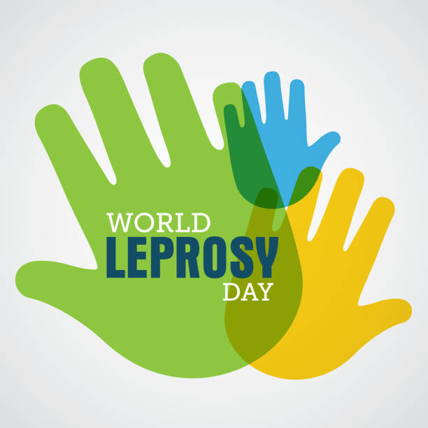 World Leprosy Day World Leprosy Day Vector Illustration leprosy stock illustrations