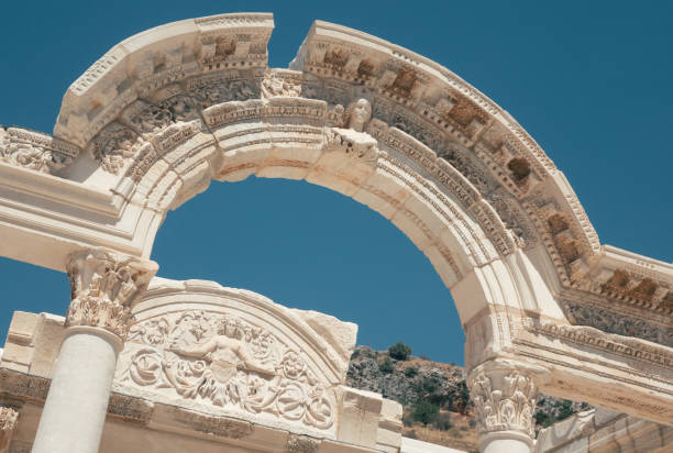 istock Ruins of the Ephesus Ancient City 822344268