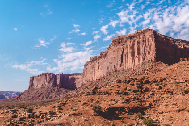 istock Monument Valley in the early morning. Rain God Mesa 822349160