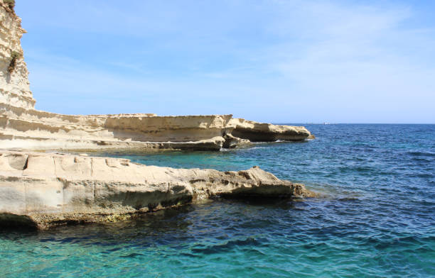 istock St. Peter's Pool, Rocks, Marsaxlokk, Malta 822361948