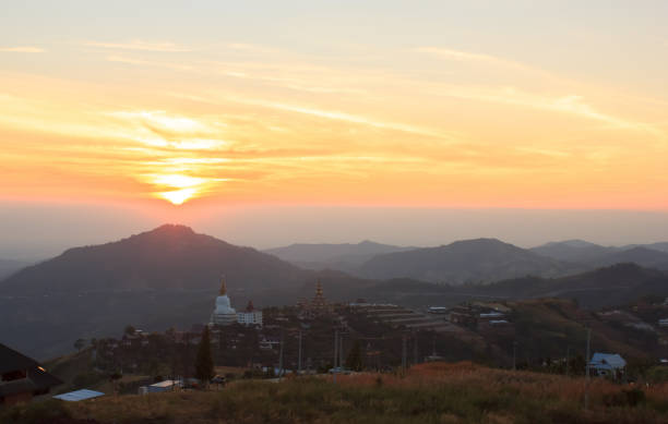 istock morning sun on Khao Kho 822396608
