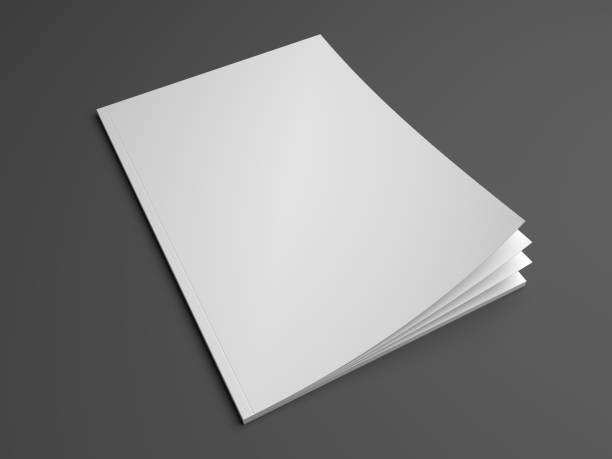 istock Magazine or brochure 3D illustration mockup 822413468