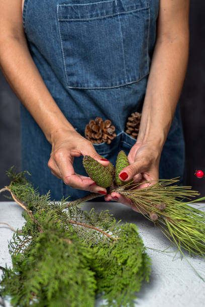 istock Young woman holding gift box 822500770