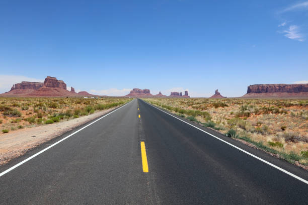 istock Road to Monument Valley in Utah. USA 822501626