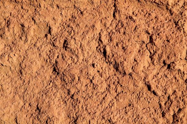 istock Texture of dry clay 822509002