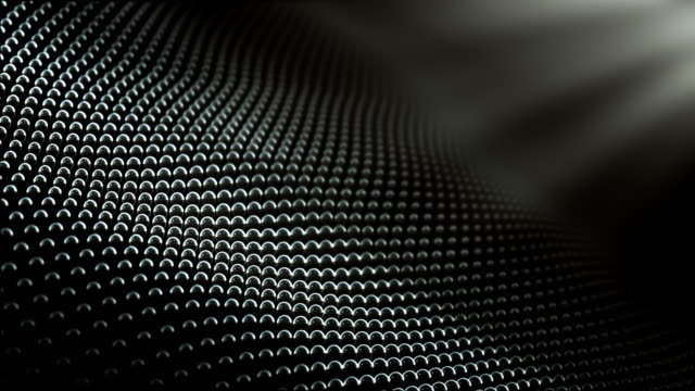 4k Abstract Wave Background Loop (Black)