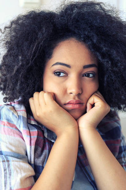 istock Sullen african woman 822557084