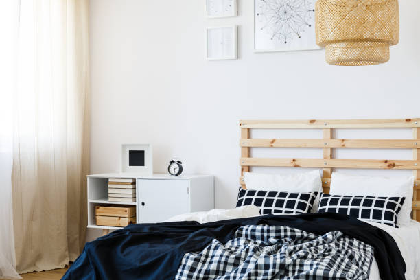 istock Modern design of bedroom 822597320
