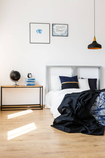 istock Elegant design of bedroom 822599440