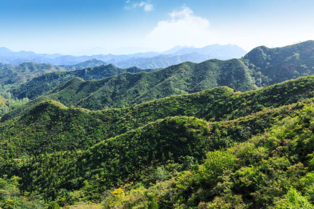 istock green mountain under the blue sky 822608408