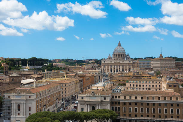 istock Amazing Rome, Italy - view from above 822615768