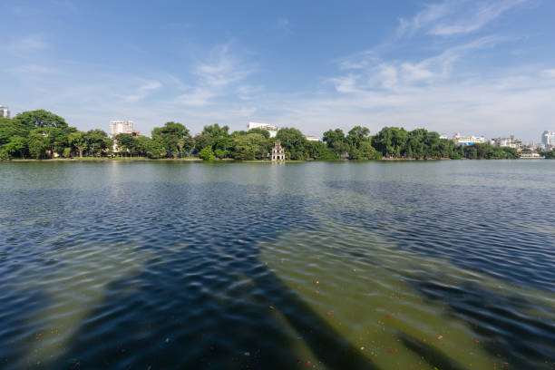 istock The Turtle Tower on the Hoan Kiem Lake. Hanoi 822630576