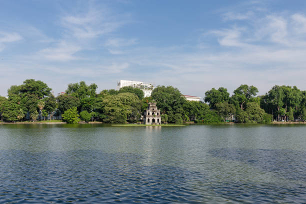 istock The Turtle Tower on the Hoan Kiem Lake. Hanoi 822630610
