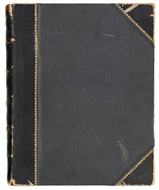 istock Old Antique book cover, 19th Century 822637760