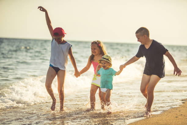 istock The best fun is fun you have on the beach 822640876