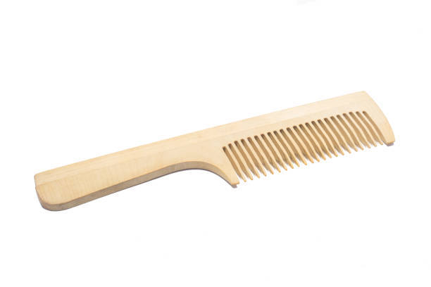 Wooden hairbrush insulated