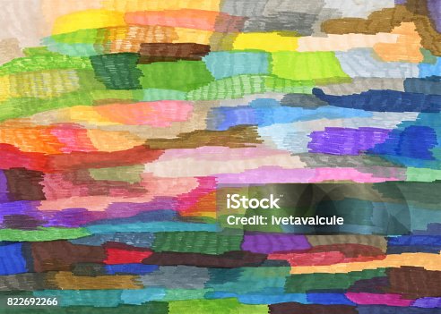 istock Colourful abstract pattern background 822692266