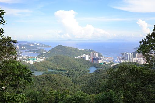peak view of Wong Chuk Hang 2017