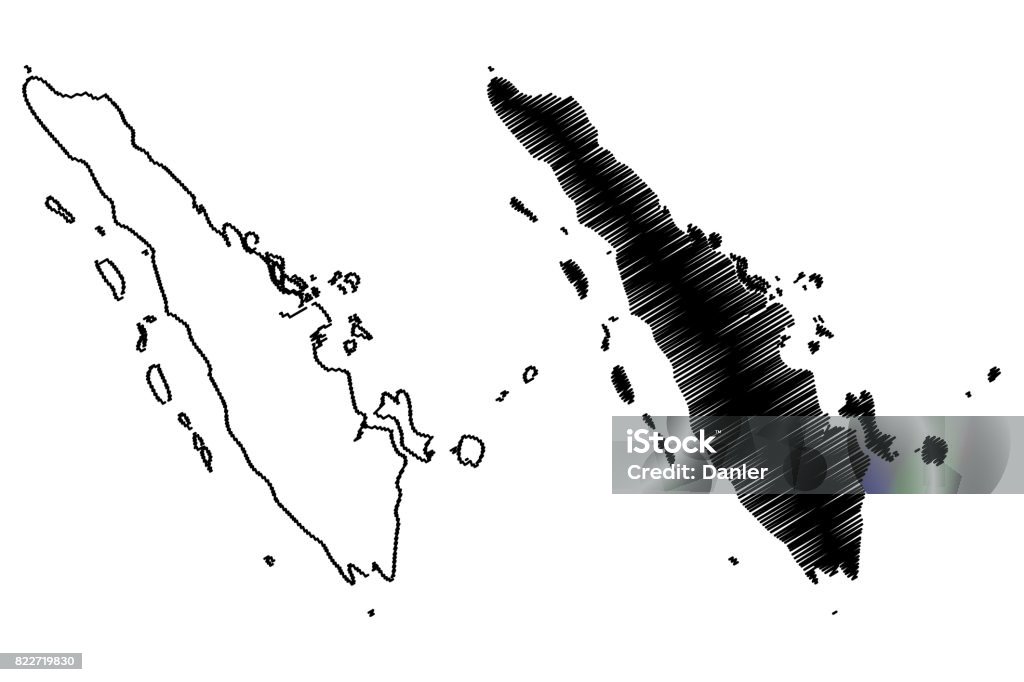 Sumatra Map Vector Stock Illustration - Download Image Now ...