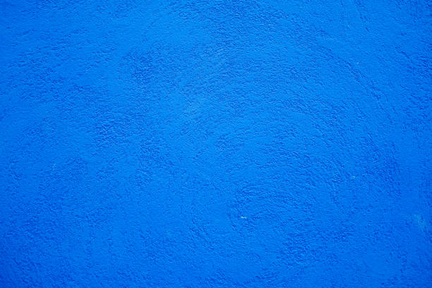 istock Blue cement texture wall for decoration and background 822734066