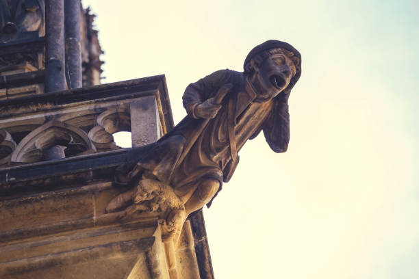 istock Gothic gargoyle on St Vitus Cathedra 822734120
