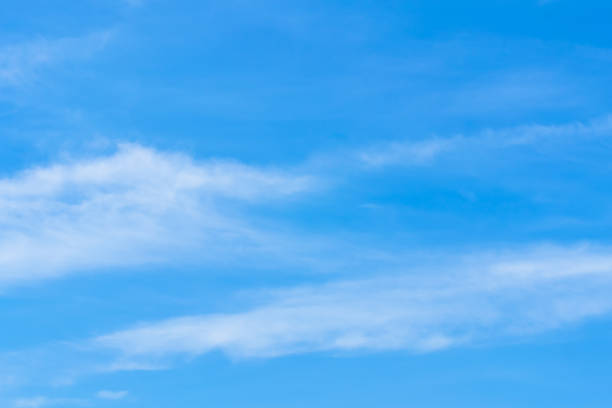 istock The blue sky with the backdrop of contrasting clouds is an inviting image. 822739478