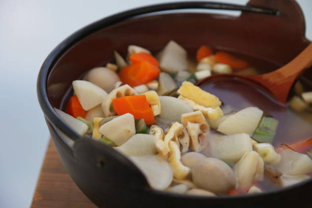 Kenchin-jiru ,Japanese vegetable soup