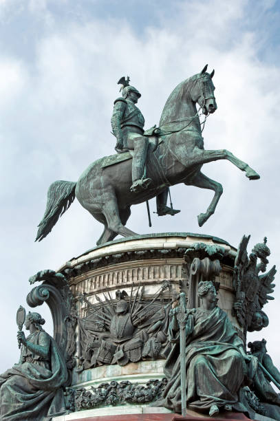 istock Monument to Tsar Nicholas 1st, St.Petersberg, Russia 822772624