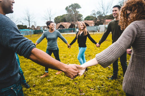 istock friends in circle togetherness 822779426