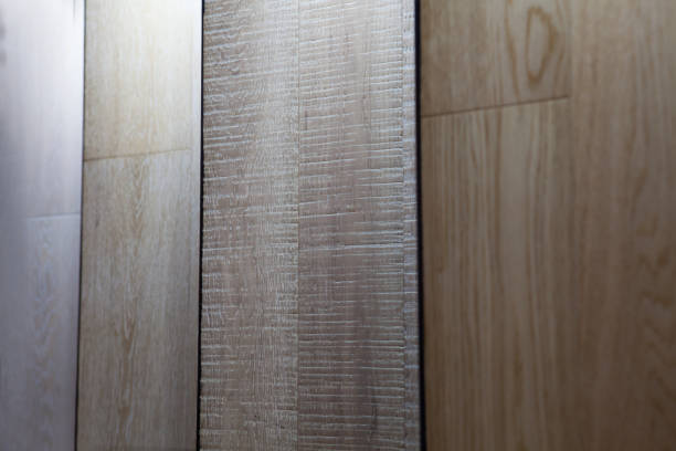 istock Two tones colors Wood texture background, wood planks 822785692