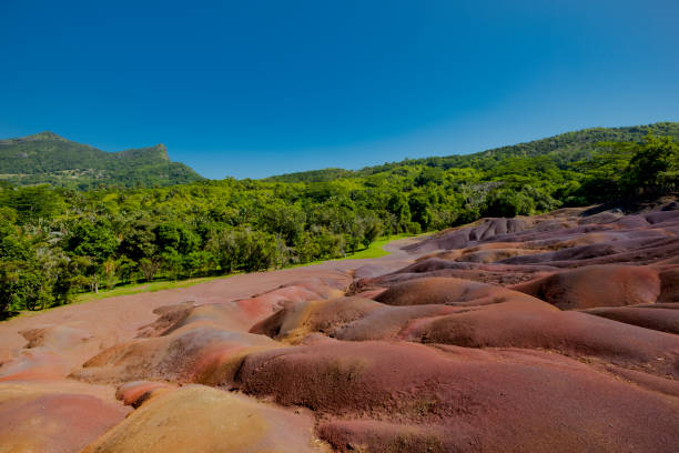 istock chamarel seven coloured earth on mauritius island 822813650