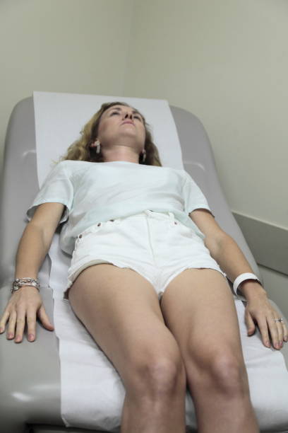 istock Young woman in a hospital. 822858782