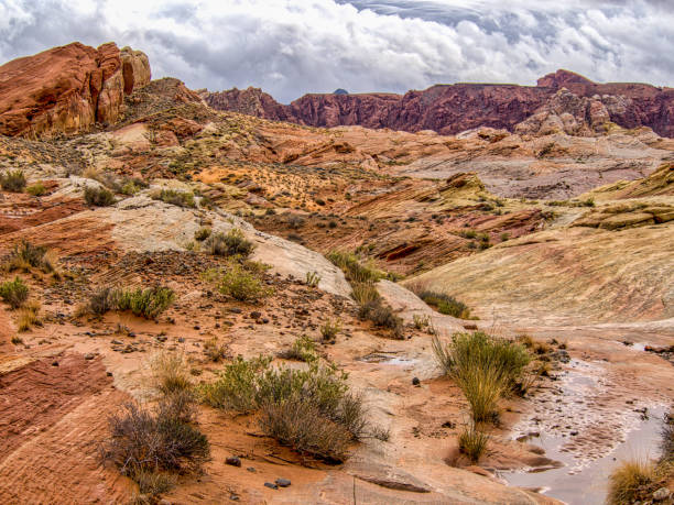 istock The unique red sandstone rock formations 822867606