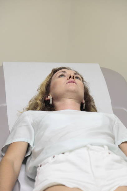 istock Young woman in a hospital. 822868464