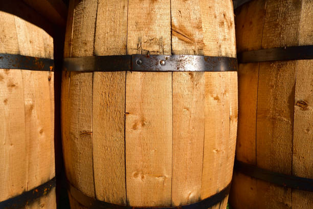 istock Wooden Kegs 822879240