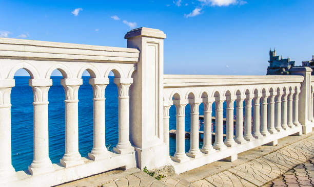 istock Watching point over the Black Sea, Ukraine 822895666