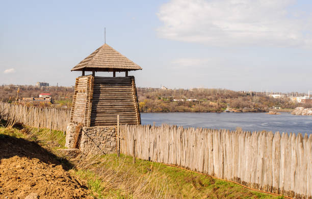 istock Island Hortitsia, Zaporozhie, Ukraine 822901632