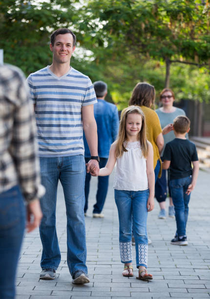 istock Cheerful father with little glad daughter 822917176