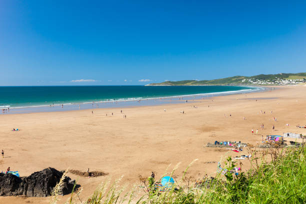 istock Putsborough Sands Devon England UK Europe 822930160