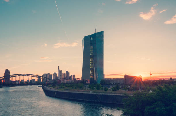 istock European Central Bank Building during Sunset 822956480