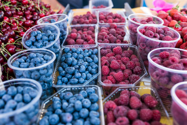 istock fresh berries in the market 822973034