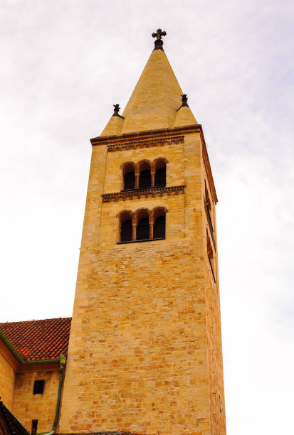 istock St. George's Basilica, eastern side, Prague castle, Czech Republic 822974820
