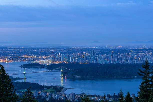 istock Vancouver BC Cityscape during Morning Blue Hour 823026790