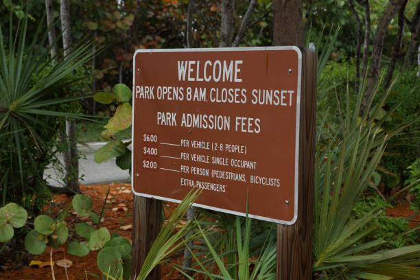istock Park Entrance Sign 823042070