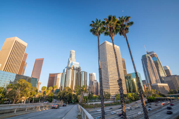 istock Downtown Los Angeles skyline 823075904