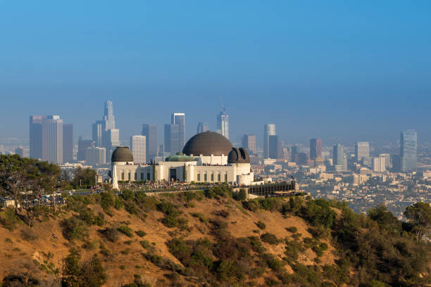 istock Griffith Observatory and downtown Los Angeles in CA 823075998